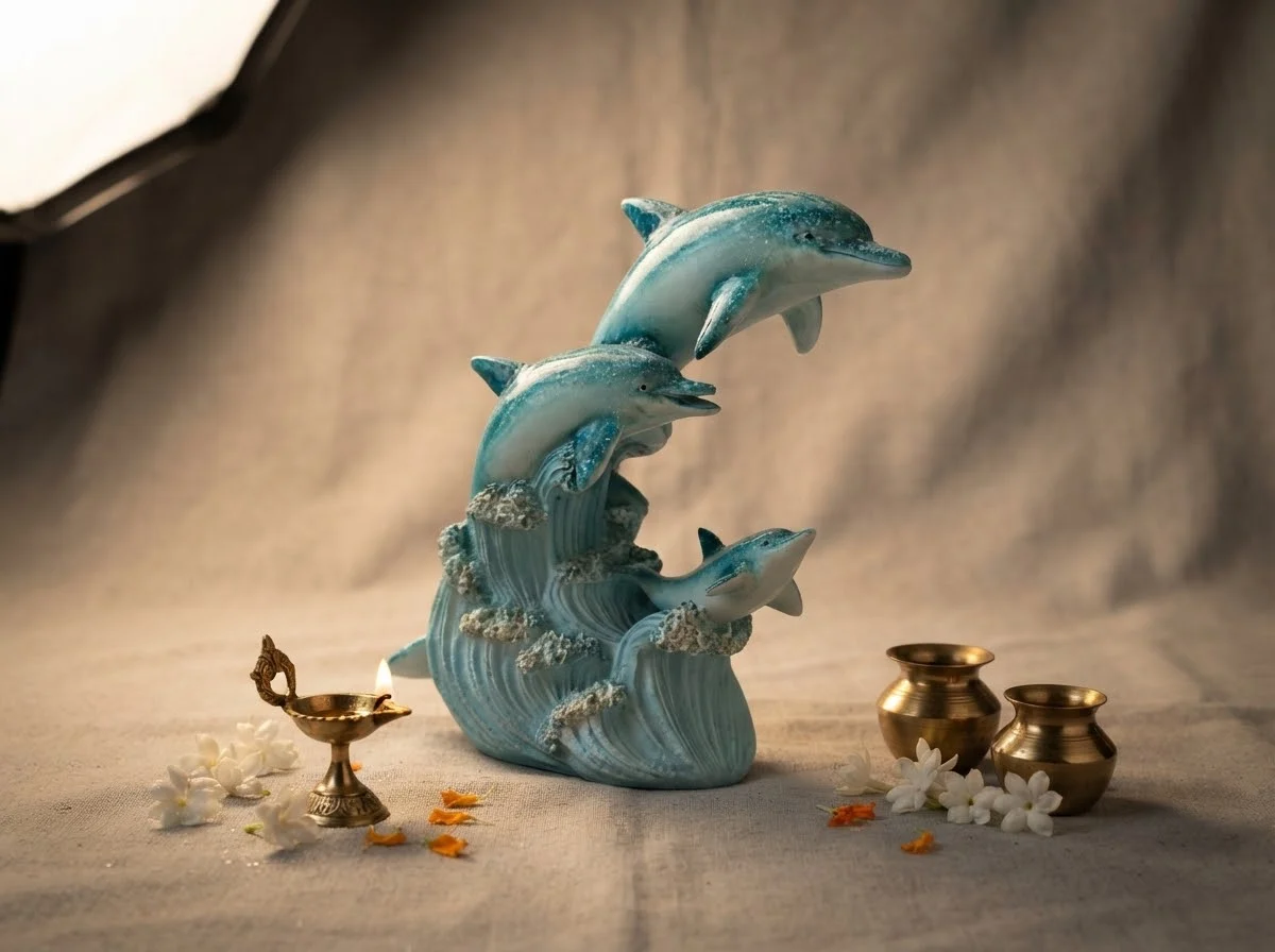 No ML 51 Dolphin Statue (In)